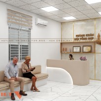 Thiết kế phòng khám nội tổng hợp bác sĩ Mẫu tại Đồng Nai